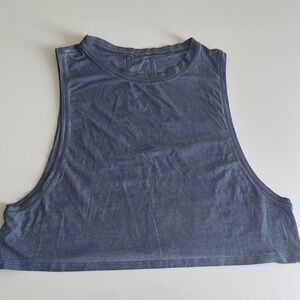 Lululemon Women's Sleeveless Gray Top